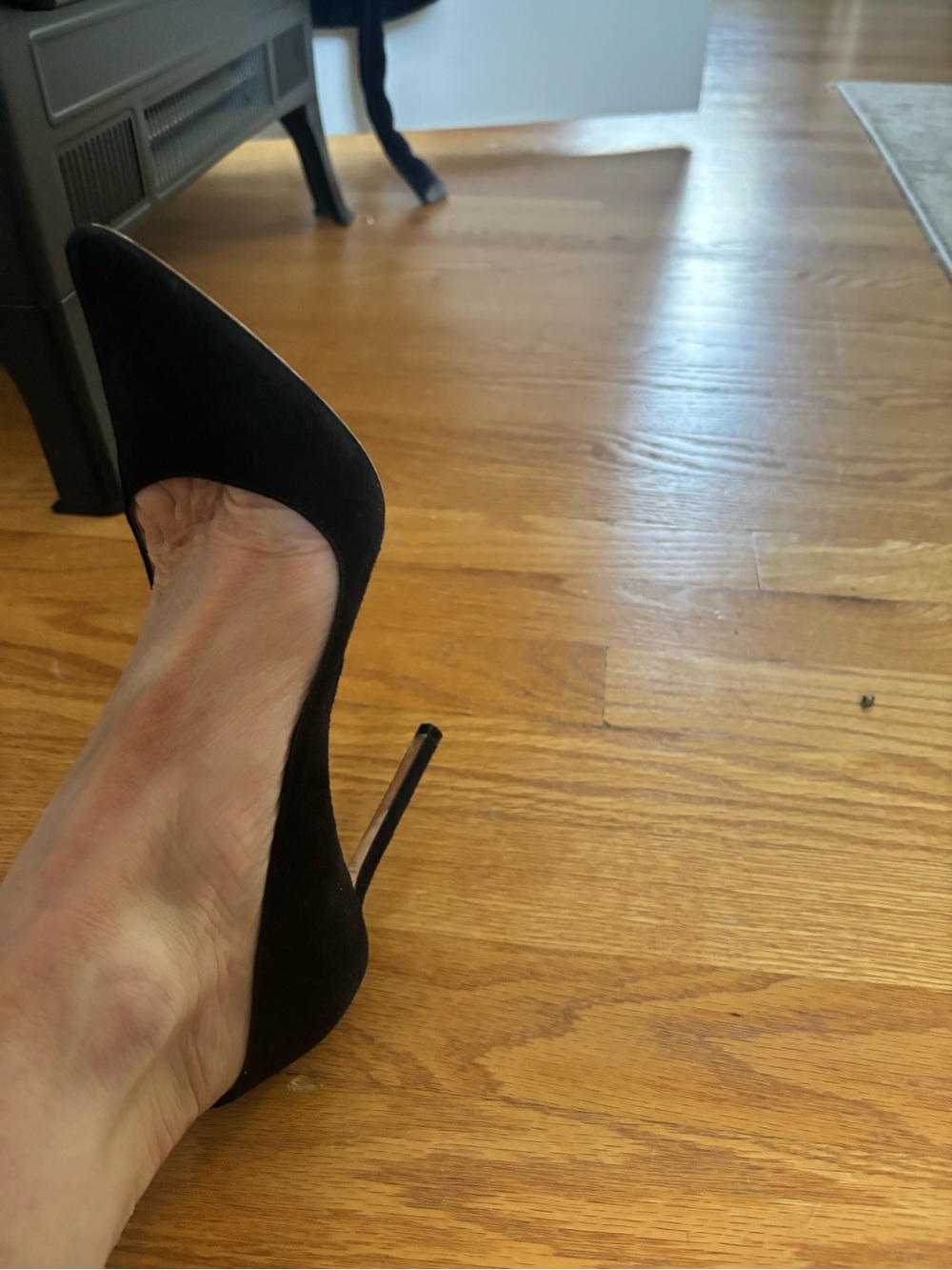 Jimmy Choo Classic Black Pointed-Toe Stiletto Pump - Women